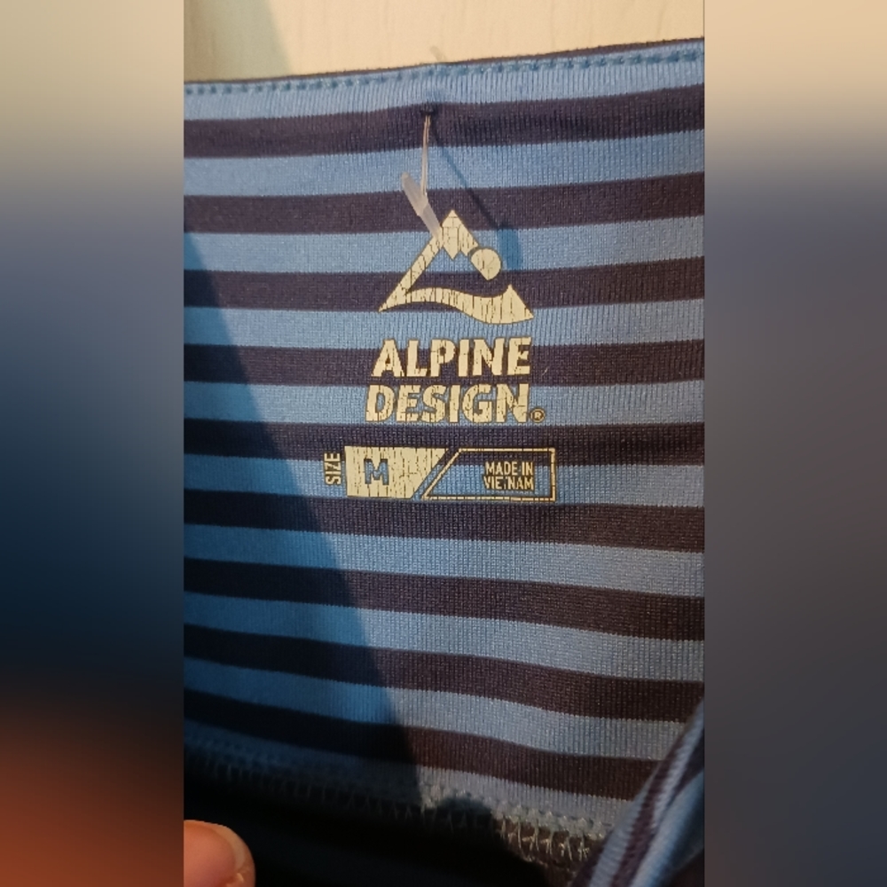 Alpine Design Above the knee Dress Striped. Sz. MEDIUM - Picture 4 of 6